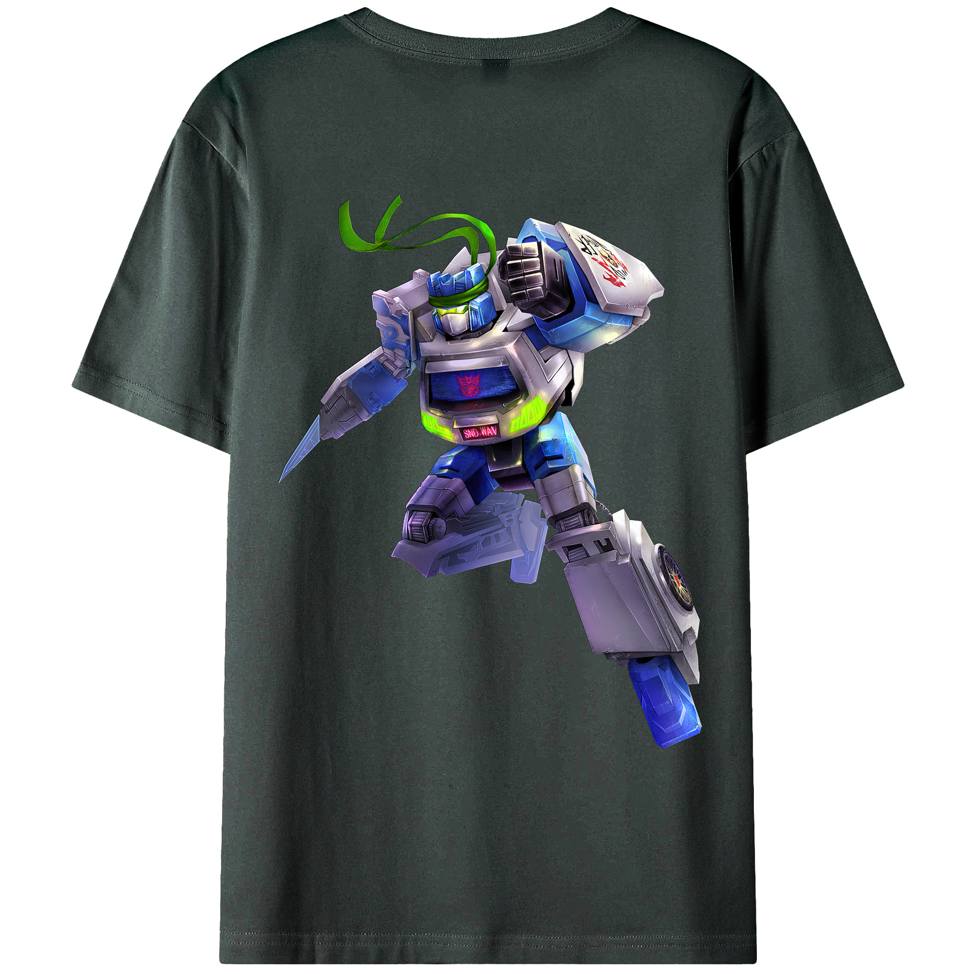（画像用）  綿100％ メンズ半袖Tシャツ（バックプリント） 通気性